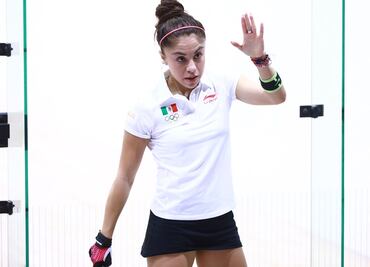 Paola Longoria no se rinde ante la falta de competencias