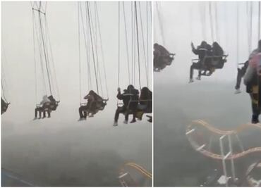 Six Flags intenta explicar "momentos incómodos" en atracción tras fuertes lluvias en CDMX