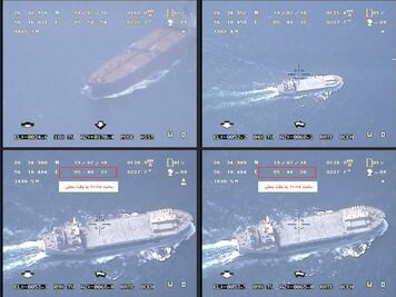 "Decomisan" en Irán petrolero británico