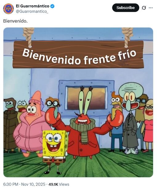 Muchos internautas ya han compartido en las redes sociales sus mejores memes. Foto: Captura de pantalla X.