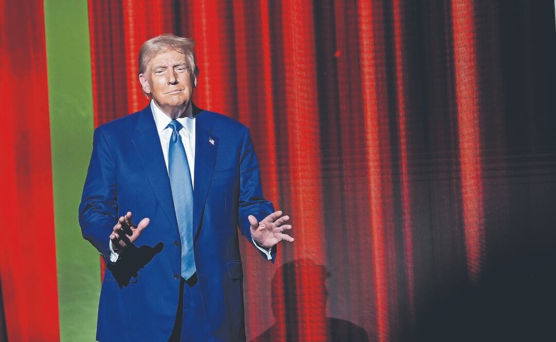 El presidente electo de Estados Unidos, Donald Trump, volvió a plantear la idea de que Canadá se convierta en el 51º estado de Estados Unidos, calificándola como "excelente". (18/12/24) Foto: AP/Archivo