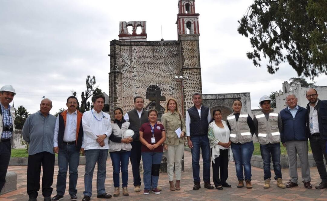 El ex-convento franciscano de la Asunción de Nuestra Señora, en Tochimilco, Puebla, será recuperado. Foto: Cortesía UNESCO