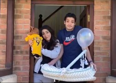 Raúl Jiménez no será papá de un niño, sino de una niña