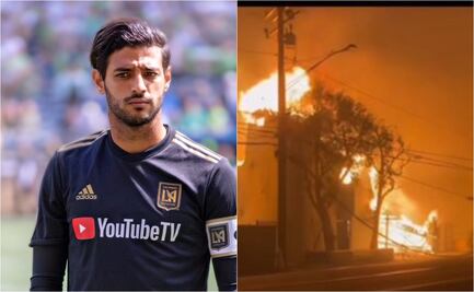 Carlos Vela pierde su casa en California por incendios; su esposa compartió la triste noticia