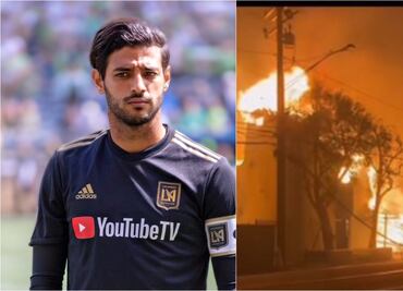 Carlos Vela pierde su casa en California por incendios; su esposa compartió la triste noticia