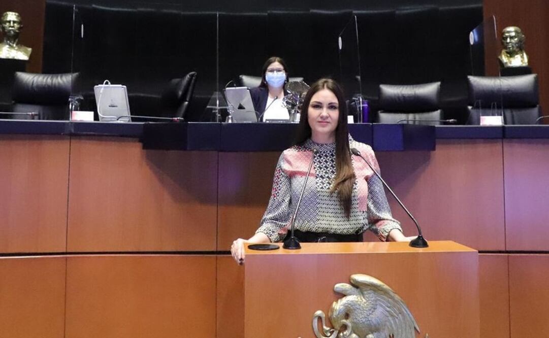 La senadora Geovanna Bañuelos de la Torre pidió recontratar a médicos que les han rescindido su contrato. Foto: Twitter / @geovanna_b