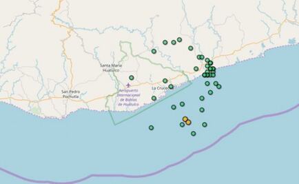 Generan 42 temblores "enjambre sísmico" en Huatulco, Oaxaca
