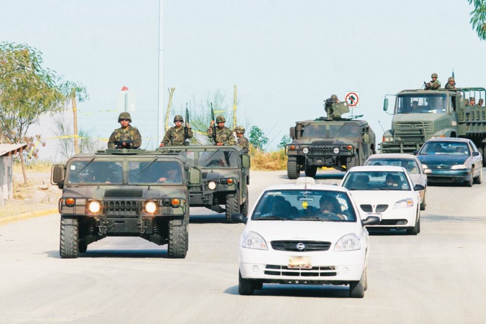 En Tamaulipas se han desplazado efectivos militares durante varios años por el crimen organizado, según expertos (ARCHIVO EL UNIVERSAL)
