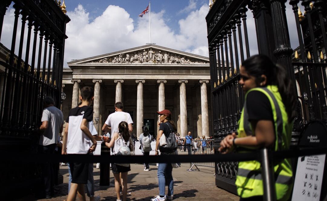 El Museo Británico, sede de algunas de las colecciones arqueológicas más importantes del mundo, informó que había despedido a uno de sus empleados tras haber detectado objetos "extraviados, robados y dañados". EFE/ Tolga Akmen, Archivo EL UNIVERSAL.