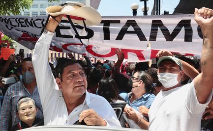 Comparece Félix Salgado Macedonio ante TEPJF por candidatura en Guerrero