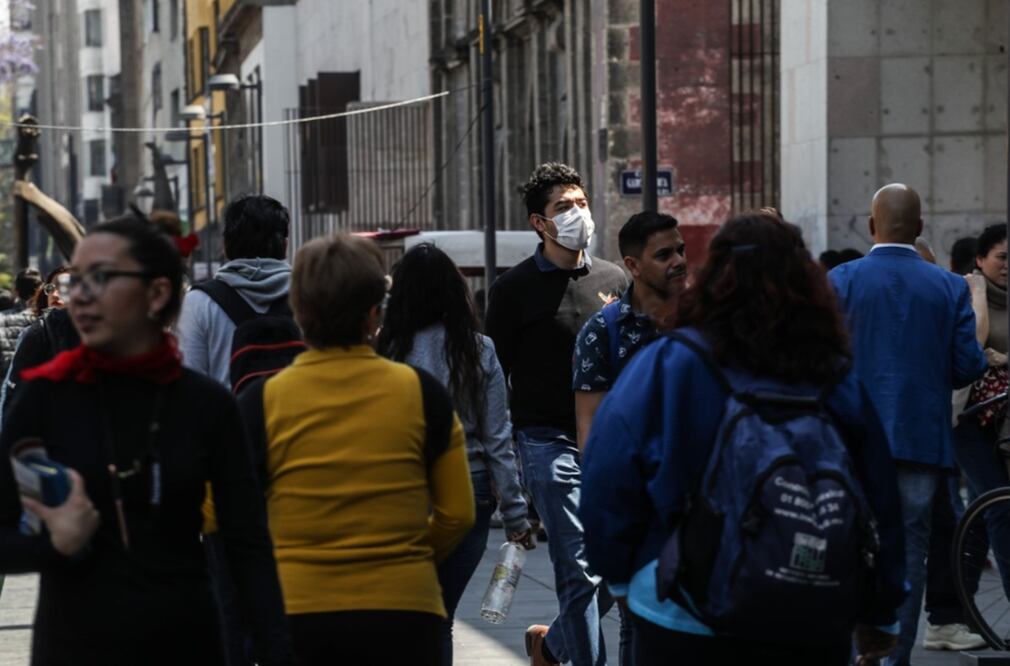 Cubrebocas: mexicanos. Foto: Archivo