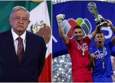 "Ya les tocaba, fueron muchos intentos": AMLO sobre título de Cruz Azul