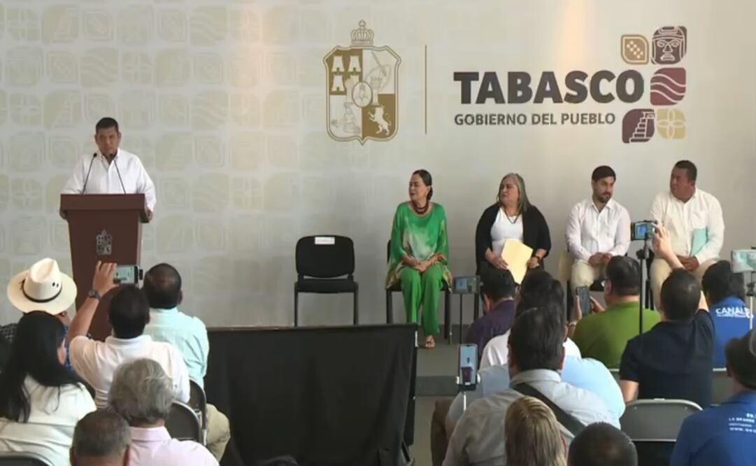 Renuncia titular de Seguridad en Tabasco. Foto: Captura de pantalla