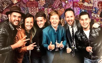 ​Los Claxons se reúnen con Paul McCartney