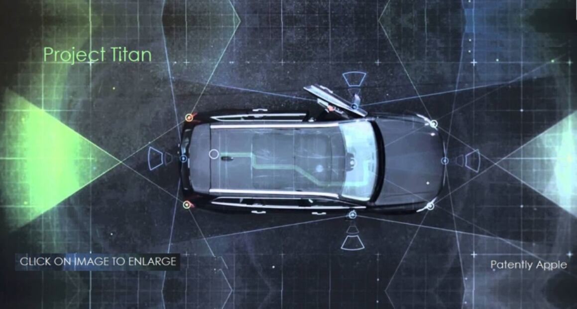 Esquema del sistema de proyección de Apple. Foto: Patently Apple