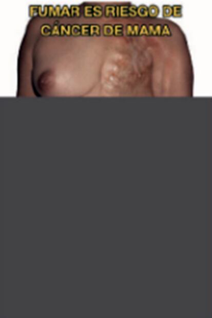 Entérate. Así son los pictos de advertencia para cajetillas de cigarros