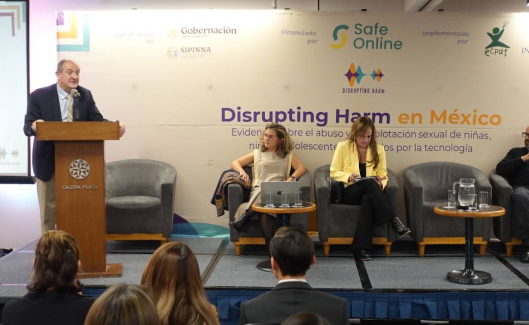 Disrupting Harm México, presentado por el Fondo de las Naciones Unidas para la Infancia (UNICEF) (23/06/2026). Foto: Especial