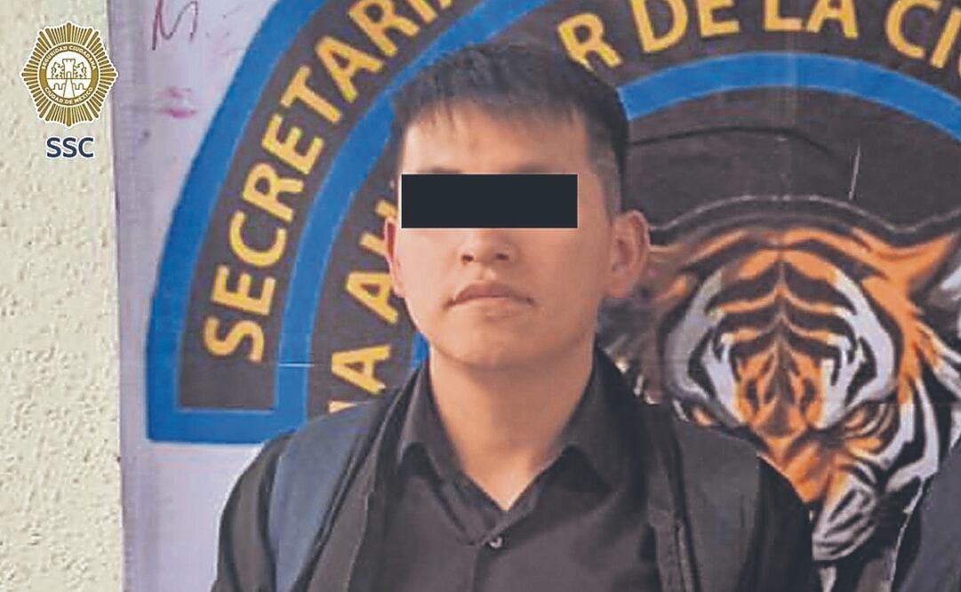 Los cuatro hombres fueron detenidos en la L7 del Metro. Foto Especial