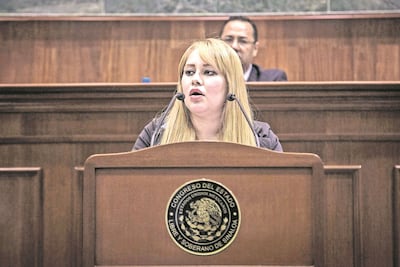 Rechaza "Chapodiputada" ser operadora financiera de Guzmán Loera