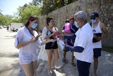 Casos de Covid-19 en Yucatán, Quintana Roo, Campeche y Tabasco al 10 de julio