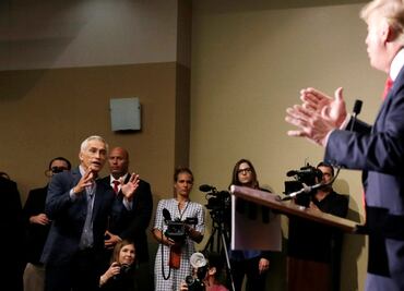 Seguí las reglas, a Trump no le gustó la pregunta: Ramos