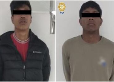 Detienen a dos venezolanos por intentar robar tienda de autoservicio en la alcaldía Iztacalco