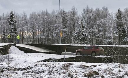 Sismos de gran potencia deforman carreteras de Alaska