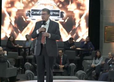 Destaca Monreal pluralidad del Canal del Congreso en su 25 Aniversario