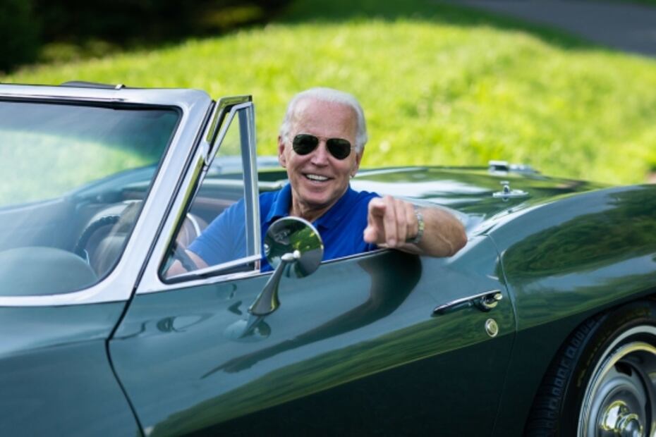 La historia de Joe Biden y su amor por los autos