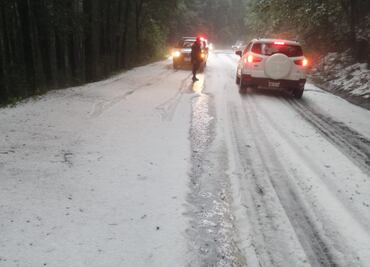 Lluvia y granizo afectan varios municipios en Hidalgo