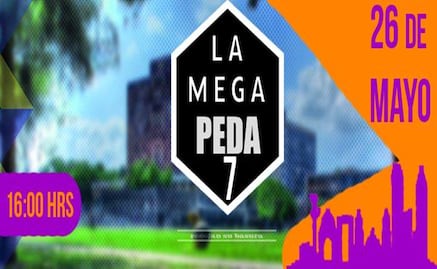 De nuevo, convocan a "Mega Peda" en Ciudad Universitaria