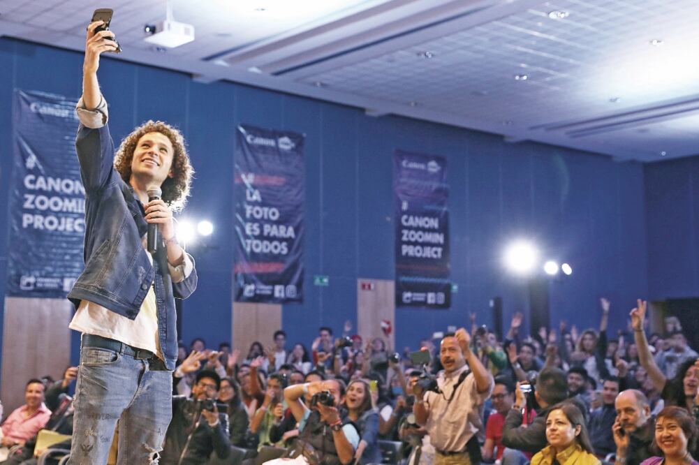 Contó su experiencia. (BERENICE FREGOSO. EL UNIVERSAL)