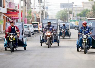 Semovi perfila normar bicitaxis y mototaxis