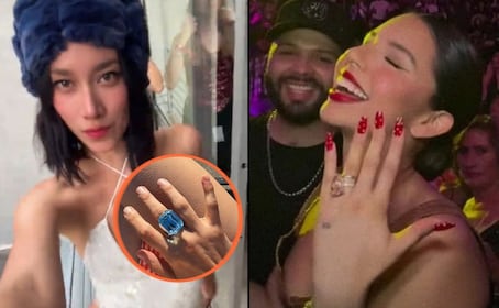 Exviolinista de Nodal presume enorme anillo y desata comparaciones con Ángela Aguilar: “También andas estrenando” 