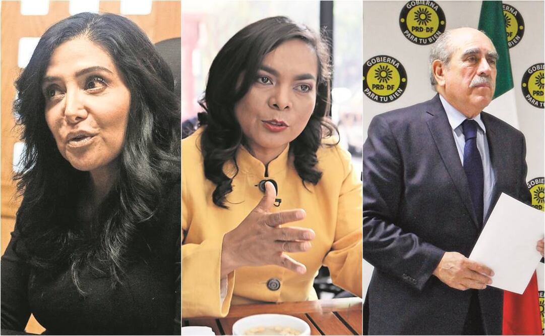 Barrales, Mojica y Pablo Gómez (Archivo)