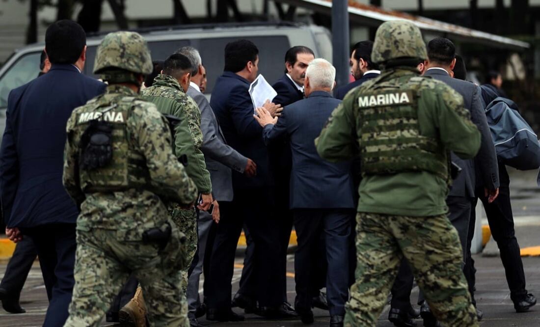 El término constitucional consiste en seis días en los cuales el ex Gobernador estará interno y el juez podrá emitir su resolución. /Fernando Ramírez - EL UNIVERSAL