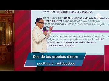 Rechaza SSC consumo de sustancias ilegales en casos de intoxicación en escuelas
