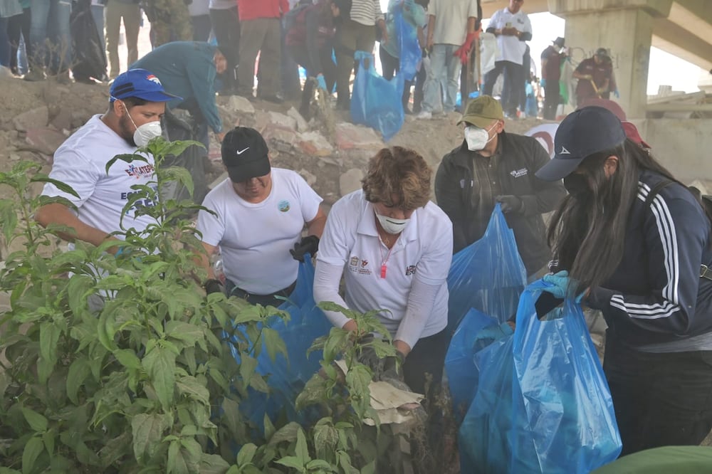 ¡Histórico! Ecatepec supera a Japón y se lleva un Récord Guinness de limpieza. Foto: Especial