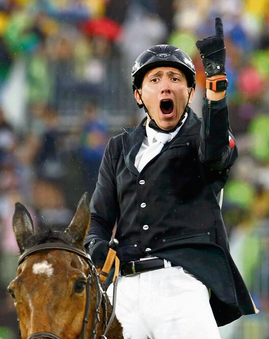 En equitación, Hernández Uscanga obtuvo el quinto puesto (JEREMY LEE. REUTERS)