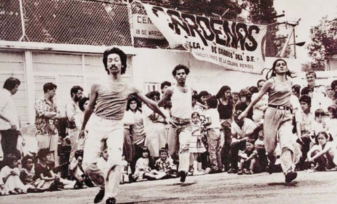 Barro Rojo fue uno de los grupos que bailó para los damnificados (CORTESÍA JORGE IZQUIERDO)