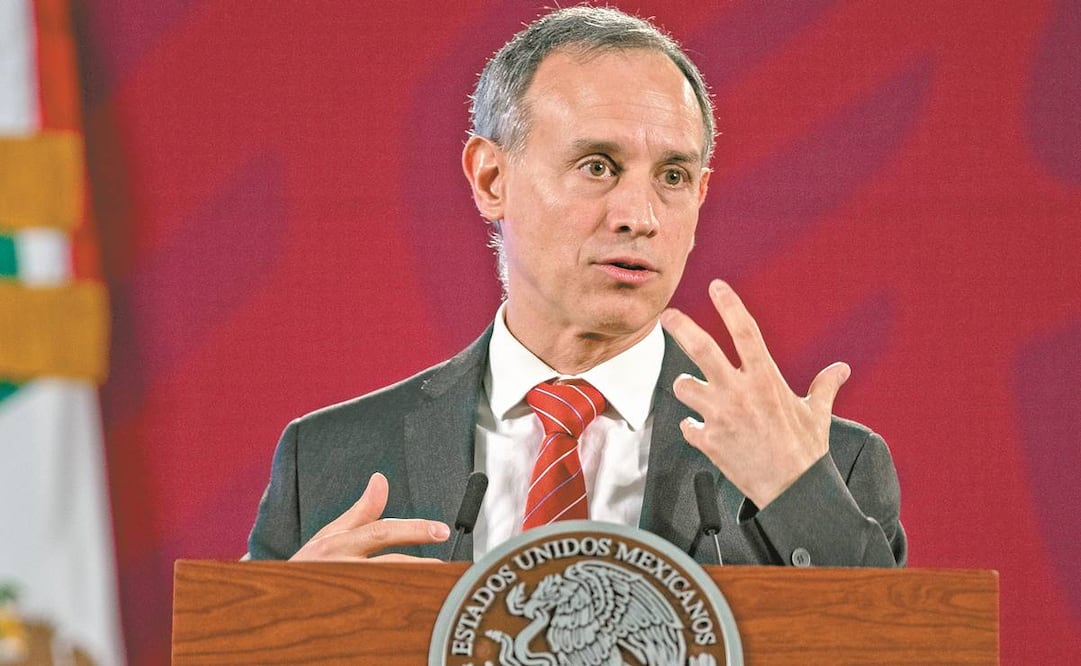 El subsecretario de Salud, Hugo López-Gatell, fue señalado por gobernadores del país por realizar un mal trabajo al frente de la respuesta a la pandemia. Foto: ARCHIVO ELUNIVERSAL