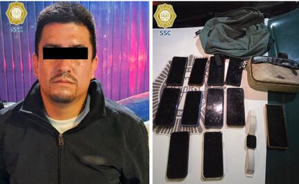 Detienen a sujeto por presuntamente asaltar a clientes de una cafetería en la alcaldía Cuauhtémoc