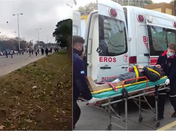 VIDEO: ¡Tragedia en Argentina! Partido fue suspendido por disparos en la cancha