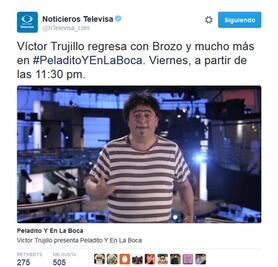 Víctor Trujillo regresa con "Peladito y en la boca"