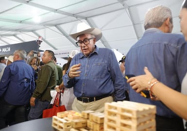 Expo-Agro muestra el trabajo en la producción de alimentos en Sinaloa: Rubén Rocha; participan 196 expositores nacionales y extranjeros