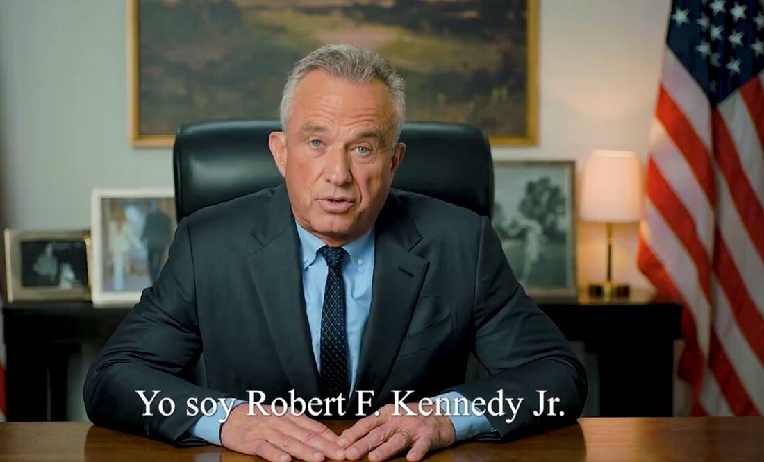 Robert F. Kennedy Jr., candidato independiente en Estados Unidos. Foto: captura de pantalla