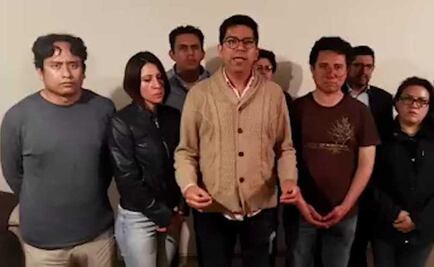 Agreden a vocero de los damnificados en el multifamiliar de Tlalpan 