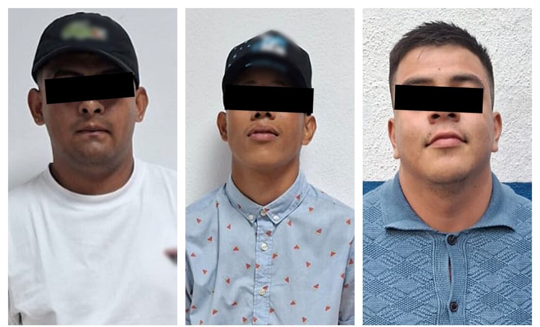 Caen tres de la Unión Tepito en GAM; tenían droga y cartuchos útiles. Foto: Especial