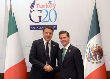 Italia expresa a EPN interés por invertir en México