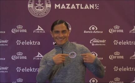 La autoconferencia de presentación de Palencia en el Mazatlán FC